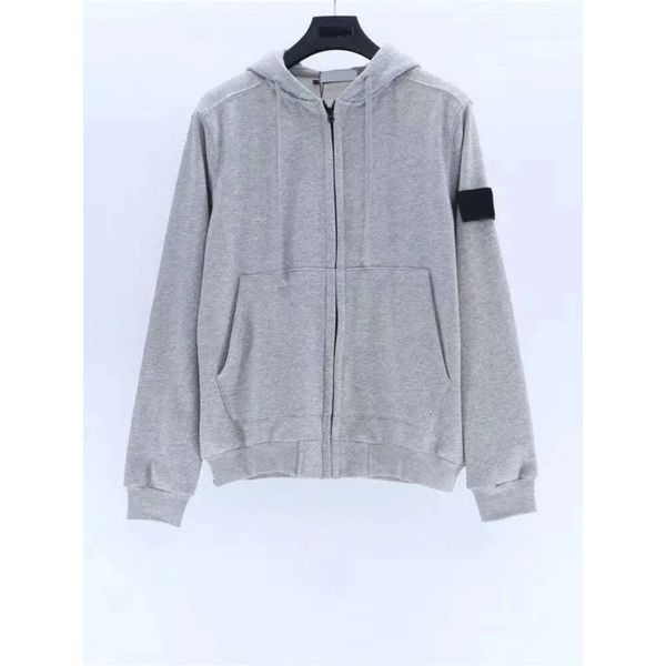 

stones islands long sweater autumn designermens hoodie pullover island sleeve jogger trouser casual woman men crewneck hooded clothing993, Black