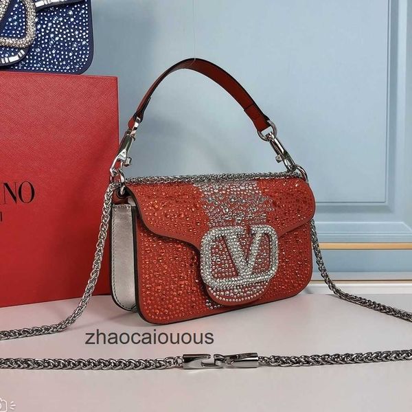 

classic designer handbag bags mini luxury handbags valantinos decorative package inlaid crystal rhinestone chain handheld shoulder crossbody