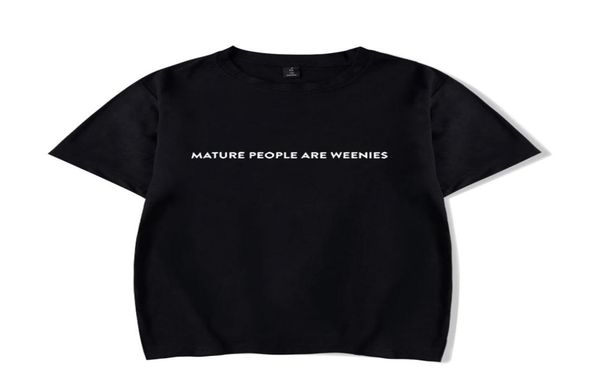 

baylen levine mature people are weenies tshirt menwomen short sleeve9614990, White;black