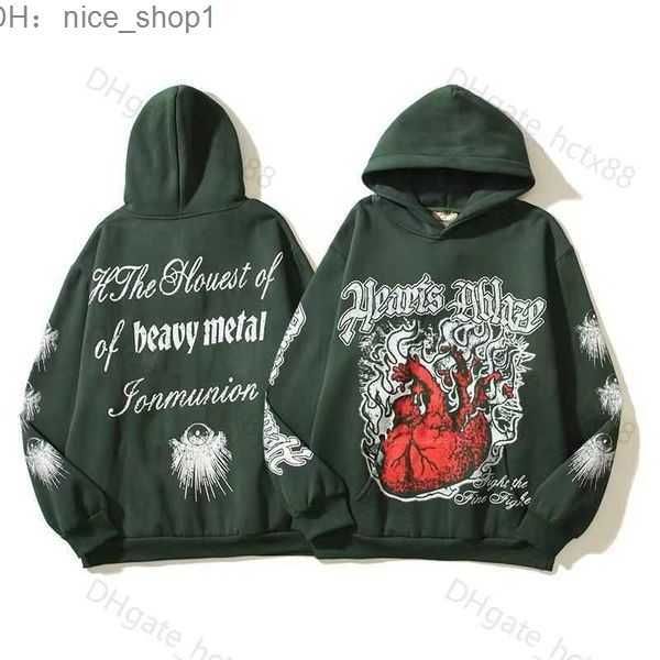 

hellstar hoodie men shark graphic pullover letter print long sleeve jumper with pocket mens womens clothing fashion hoodies 1 wqqy, Black