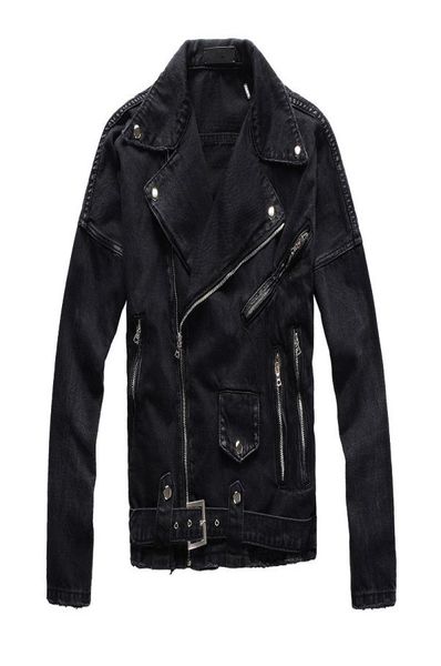

new design mens jackets mens women stripes retro casual denim jacket hip hop distrd ripped denim coat jacket7939392, Black;brown