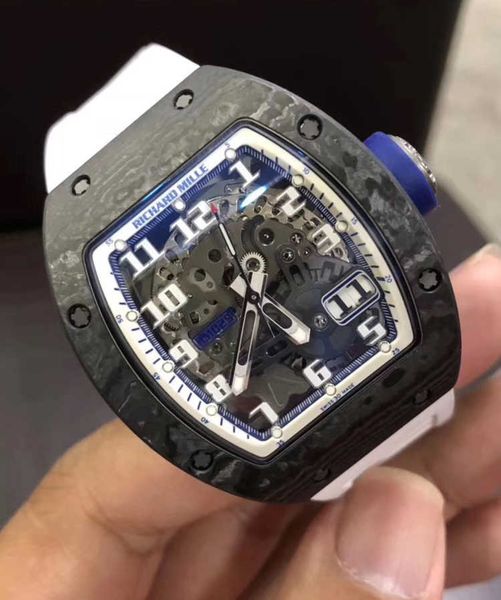 

richardmille mechanical wrist watch rm series watch pilot wristwatches chad miller rm029 series ntpt carbon fiber fashion casual sports limi