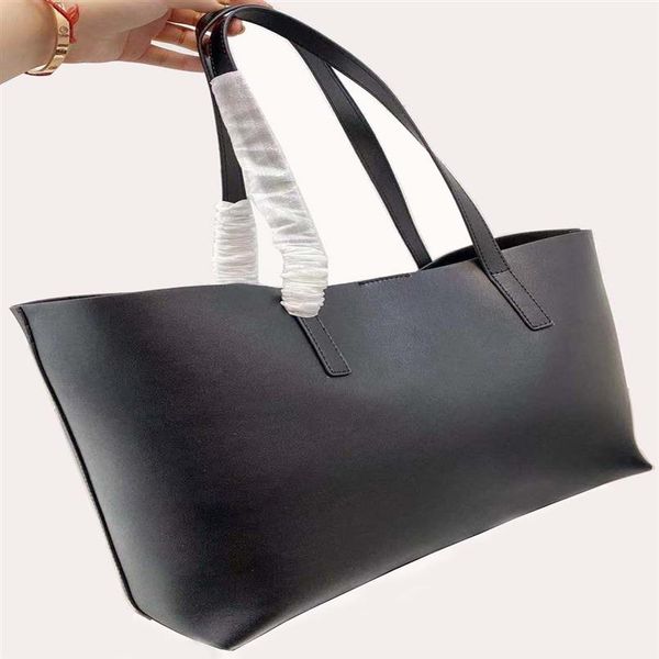 

2021 fashion designer shopping bag pu leather women's handbag large capacity ladies shoulder bags two-in-one sol258e