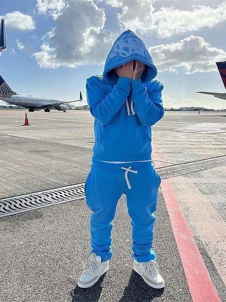 

men s tracksuits luxury designer syna tracksuit hoodie jogger pants eu sizes xs xxl 230821, Gray