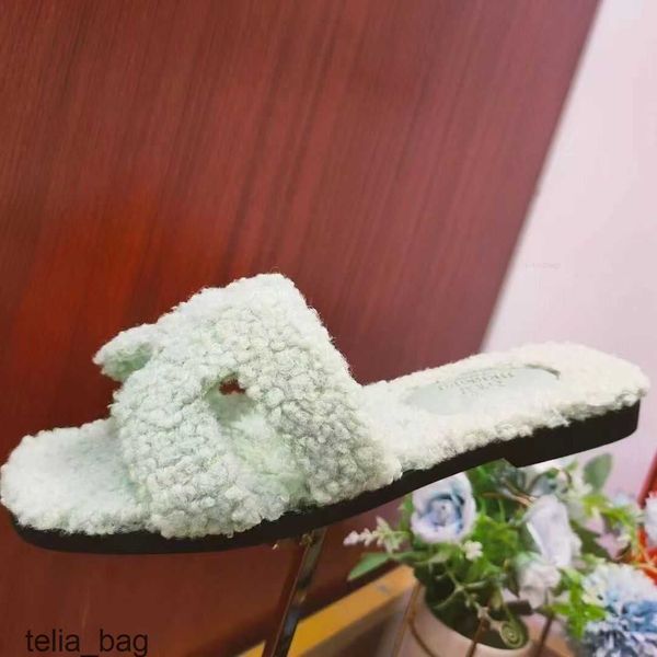 

teddy winter mop one slippers furry emma bear fur bear sandal hermzs oran dsigner slipper shoes word for designer women 2023 color matching
