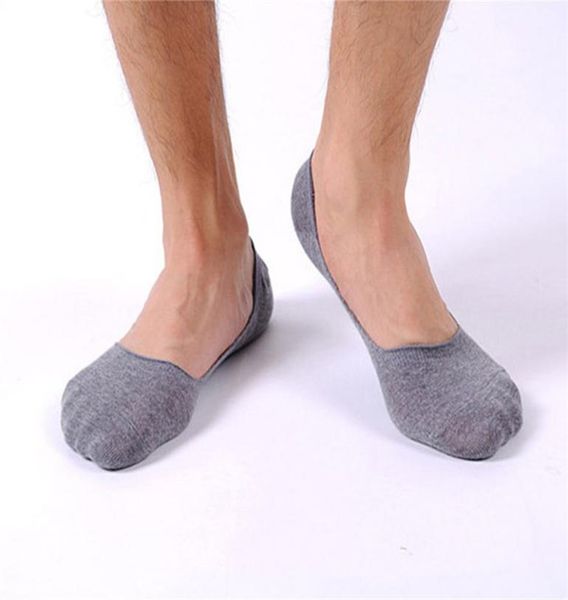

whole 1 pairs man thin shallow mouth invisible boat solid cotton slip socks ankle low male boy sokken meias homens meias de c8093018, Black