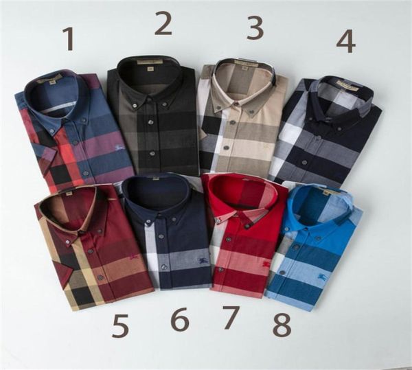 

high end short sleeve shirts luxury brand designer design business formal fashion casual men s slim fit multicolor shirts mxxxl9859108, White;black