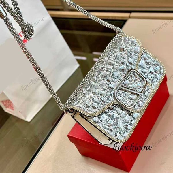 

cowhide rhinestone crystal decorated designer shoulder bag designer bag crossbody bag luxurys handbags bags designer women bag luxury bag