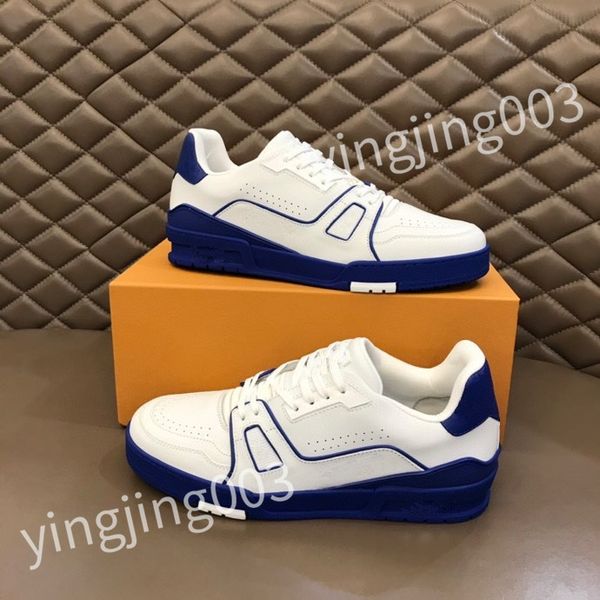 

new luxury fashion designer casual shoes grey blackcamo combo green camos blue patent leather with socks platform sneakers trainers size39-4, Black