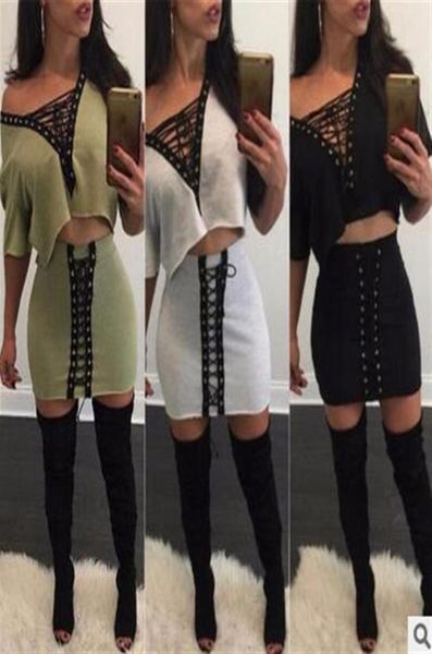 

deep v collar cotton dress lace two piece suit dress son corns309e4770743, White