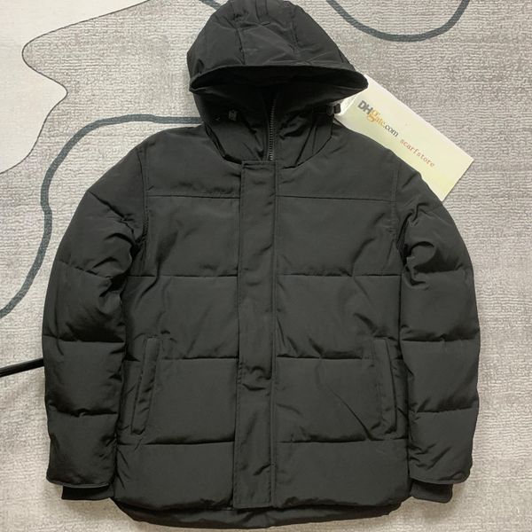 

mens down jackets veste homme outdoor winter jassen outerwear big fur hooded fourrure manteau down jacket coat hiver parka doudoune size xs-, Black