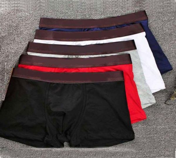 

designers brand mens boxer men underpants brief for man underpant underwear male boxers cotton underwears shorts 3pieces come1625536, Black;white