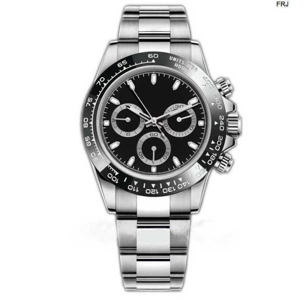 

rolaxs watch mens es mechanical automatic luxury fashion style full stainless steel gliding clasp spor, Slivery;black