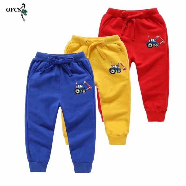 

trousers teenagers pants solid cartoon boys girls casual sport pants jogging enfant garcon kids children trousers for 18m-12year 230821, Blue