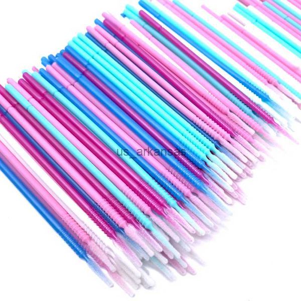 

makeup brushes 100pcs long head disposable microbrush applicators eyelash extensions eyelash glue cleaning brushes eyelash brush hkd230821