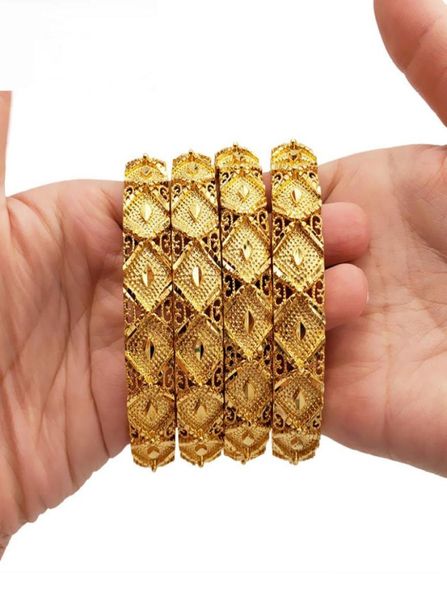 

24k fine gold gf wide 10mm classic round bangle bracelet metal fashion jewellery costume new gilt4246960, Black