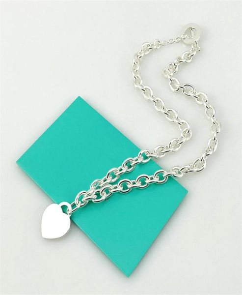 

t designer love necklace luxury brand classic pendant female jewelry geometry titanium steel fashion necklace party wedding daily 8779355, Silver