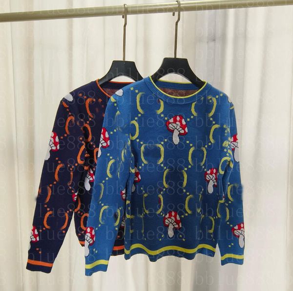 

24 women's sweater knitted plant letter retro versatile sweater 820, White;black