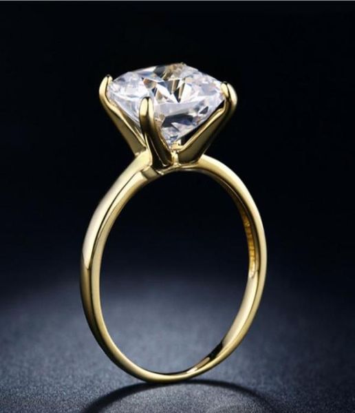 

victoria wieck luxury jewelry solitaire 925 sterling silvergold fill emerald cut white z cz diamond gemstones women wedding b4571125, Slivery;golden