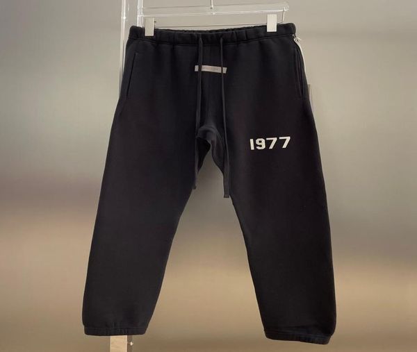 

men039s plus size pants round neck embroidered and printed polar style summer wear with street pure cotton q22e1549977, Black;brown