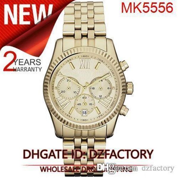 

drop women's two tone watch mk5555 mk5556 mk5569 mk5708 mk5709 mk5735 mk5955 mk6206 mk6207 mk6222239t, Slivery;brown
