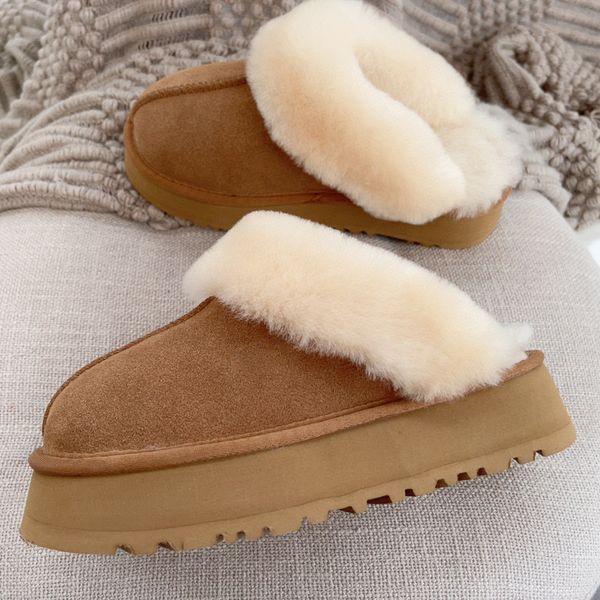 

boots designer women australia for snow boot womens tasman tazz slippers mini platform booties winter suede wool shoes ladies warm fur ankle, Black