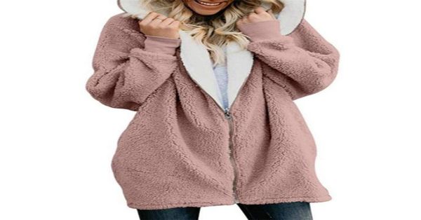 

women039s jackets womenrsquos jacket cardigan woman coat autumn casual winter fleece women basic outwear4267131, Black;brown