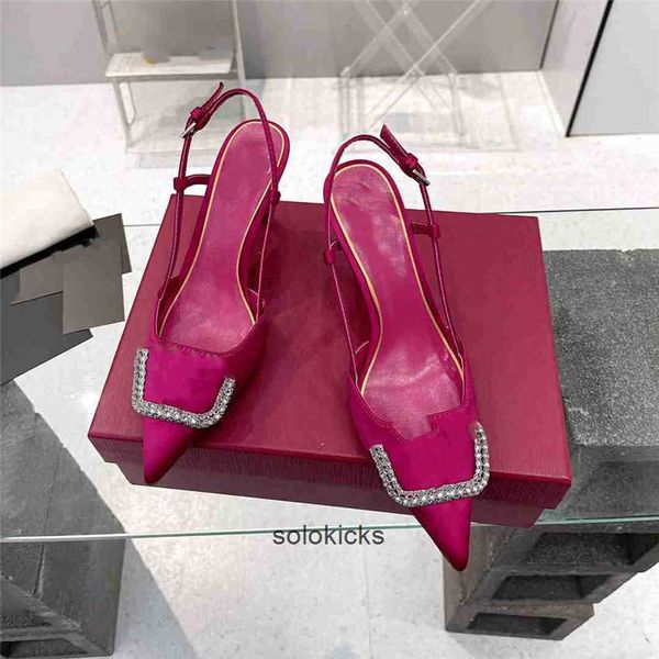 

valentinolies fashion dress shoes women leather high heel metal buckle letter wedding party business casual flat shoes 03-02, Black