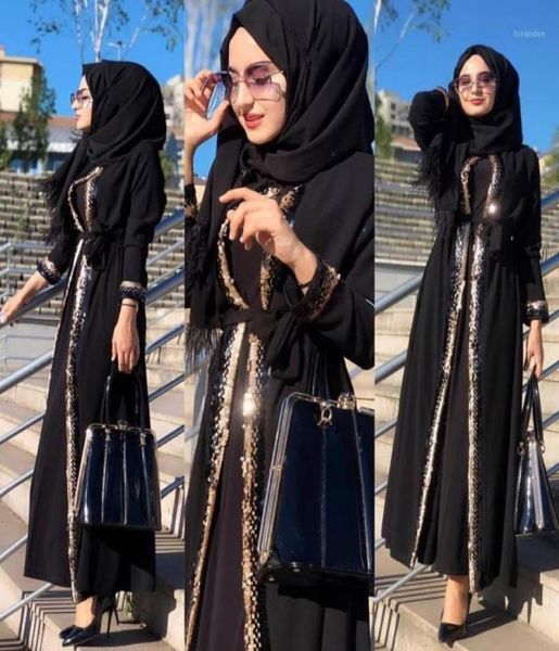 

sequins border open front abaya kimono cardigan solid color women muslim dress modest wear dubai turkey ramadan eid abaya islam14766029, Red