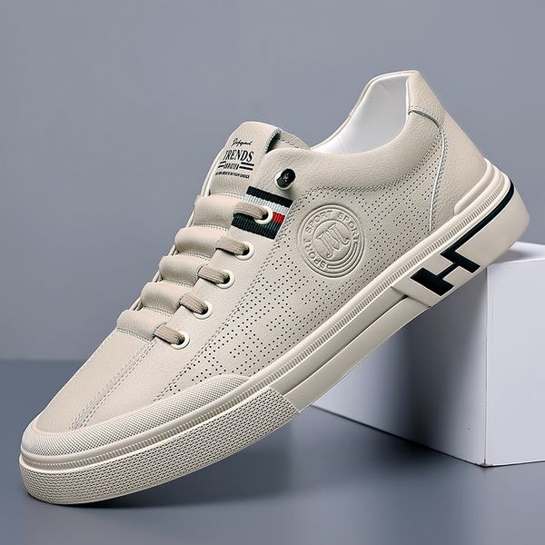 

dress shoes designer sneakers for men flats casual shoes breathable mens loafers men's elastic band original vulcanized shoes 230818, Black