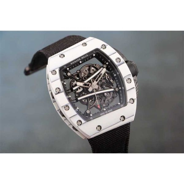

rm06101 superclone flywheel luxury mens mechanics watch richa milles wristwatch business leisure rm61 multifunctional automatic machine fine, Slivery;brown