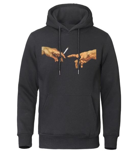 

michelangelo hoodies men harajuku funny art print hoodie sweatshirts hip hop autumn winter cotton hoody homme brand pullovers3804881, Black