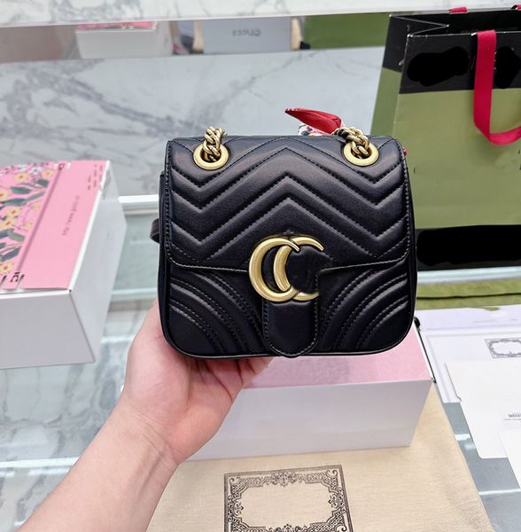 

calfskin woman small bag designer shoulder bag fashion square genuine leather ladies crossbody bag metal logos luxury designers handbags bra