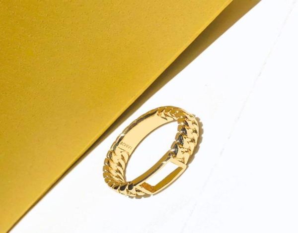 

fashion designer ring gold letter band rings bague for lady women luxury designer ring letter love leather jewelry party gold ring4965753, Golden;silver