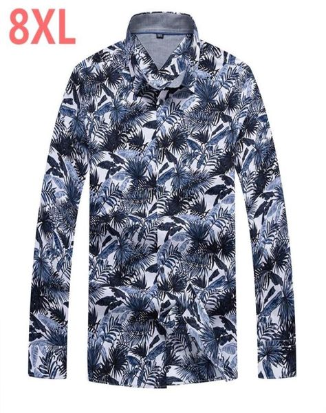 

10xl 8xl 6xl 5xl 4xl men039s shirt long sleeve loose 2021 fashion designer print shirts for business casual6349577, White;black