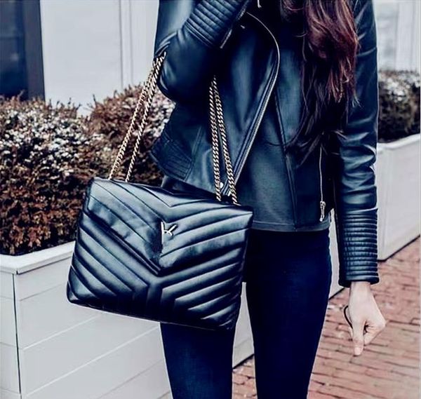 

leather luxury designer bag yslity yslsity shoulder bags tote women's plain square shoulder crossbody cover simple style female purses