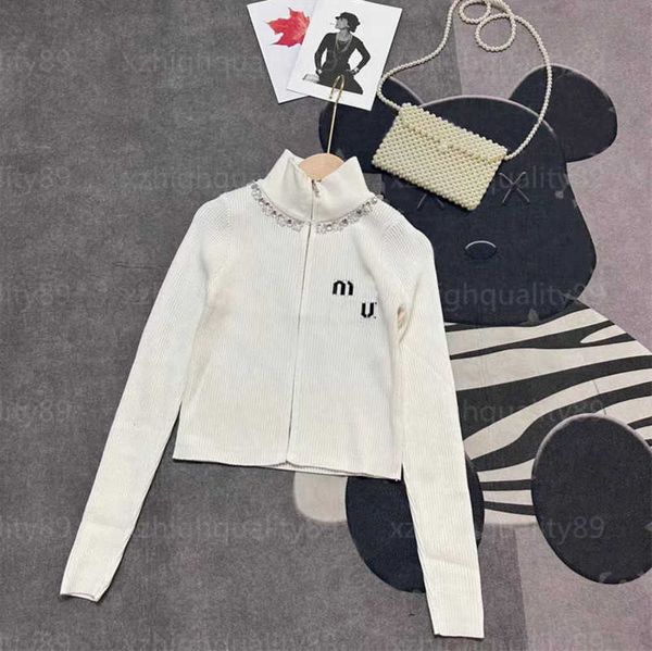 

knit cardigan designer sweater women sweaters womens jacket fashion long sleeve thin slim fit knitwear soft comfort 2 colors designer cardig, White;black