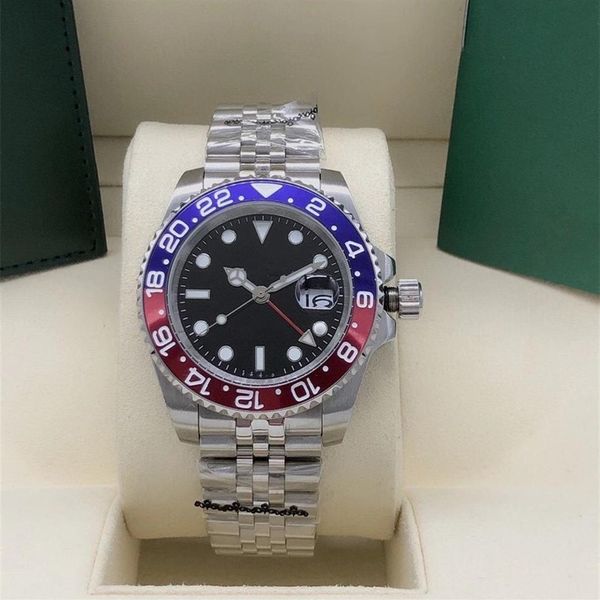 

2021 men's full automatic mechanical motion watch sports waterproof sapphire glass handbag the choice of fashion stars277s, Slivery;brown