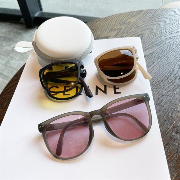 

sunglasses vintage polarized sun glasses for women foldable and portable mirrored classic fashion oculossunglasses256d, White;black