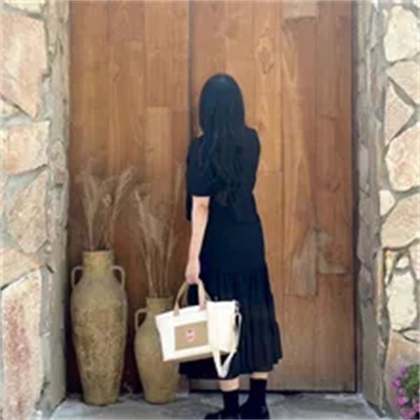 

mommy bag large capacity baby diaper maternity bag canvas women handbag nappy caddy organizer mommy accessories nursing strap a3, Black