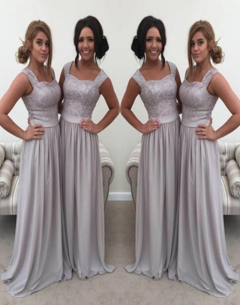 

new wedding guest dress lace sweetheart sleeveless zipper back bridesmaid dress elegant aline chiffon floor length bridesmai3390849, White;pink