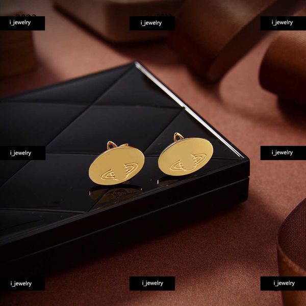 

designer women's earrings fashion gravure printing pattern jewelry golden stud #including brand box new arrival, Golden;silver