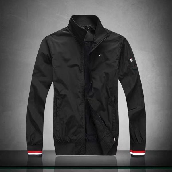 

mens designer jacket coat caps winter autumn baseball slim stylist men women windbreaker outerwear zipper hoodies jackets coats, Black
