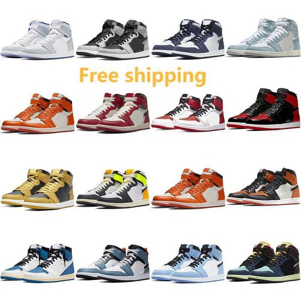 

high jumpman 1 1s basketball shoes designer men women blue smoke grey dark blue dark smoke grey khaki beige peach purple silver red black br