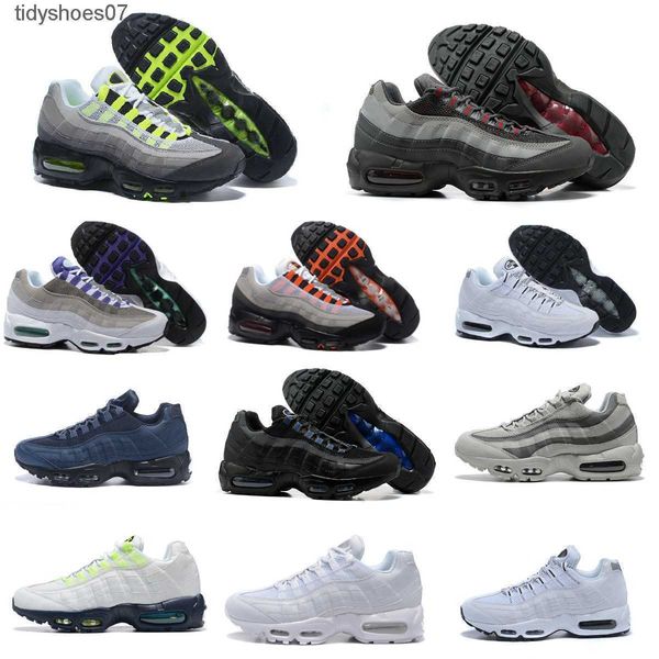 

trainers 95 mens running casual shoes 95s classic og triple solar red black white blue club neon airs outdoor runner cork greedy dark smoke