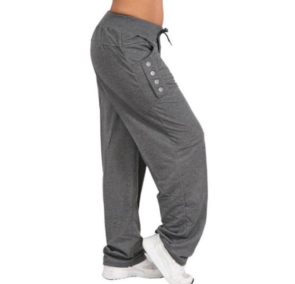 

womens casual pants loose baggy sweatpants sportswear ladies harem trousers long pants jogger plus size 5xl home4364206, Black;white