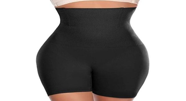 

high waist shapers control panties women seamless shapewear roll shorts spanx stomach boning slimming panty tummy legs tight women1723295, Black;white