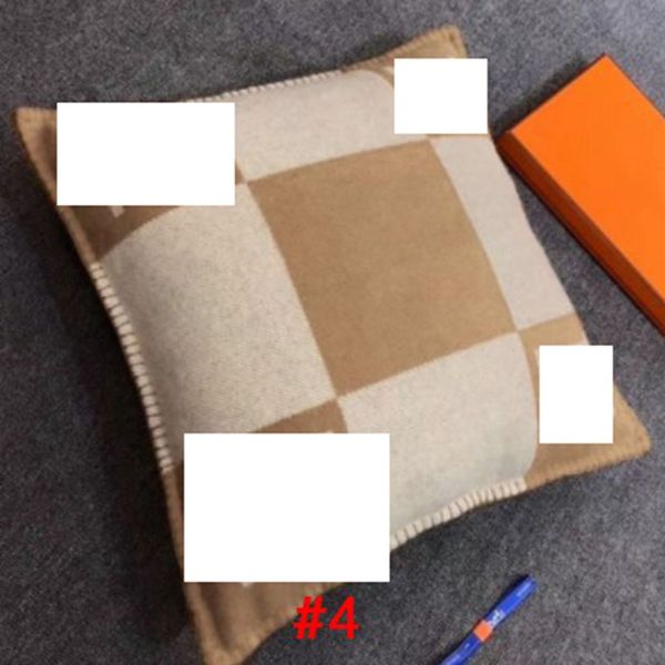 

decorative pillowcase luxury cushion fleece pillow case letter european pillow cover wool throw pillowcases 45x45cm and 65x65cm 4 colors ava