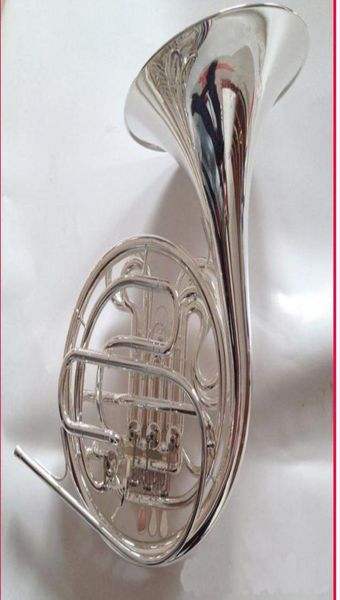 

professional bach french horn integral double 4 keys fbb silver with accessories 1122246