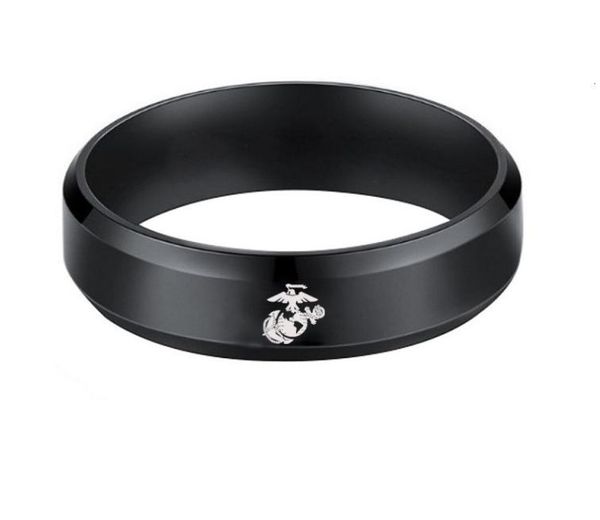 

movie accessories us marine corps ring titanium steel men039s3527785, Golden;silver